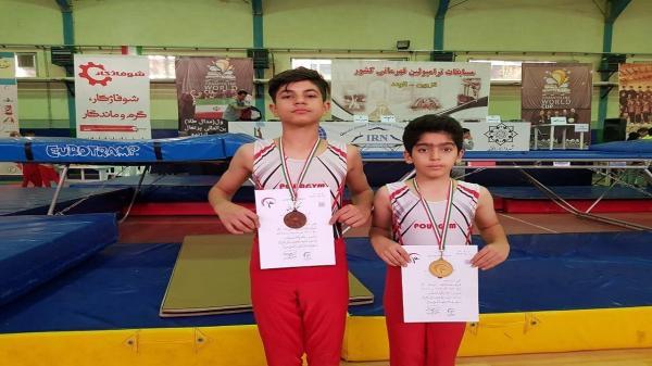 افتخارآفرینی ژیمناستیک کاران کردستانی در رقابت های قهرمانی