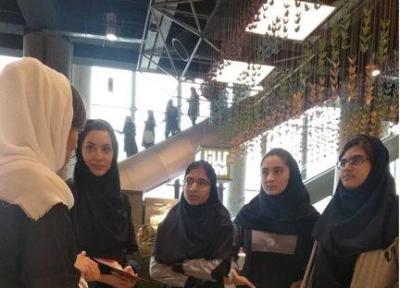 دختران آینده ساز ایران در باغ کتاب تهران