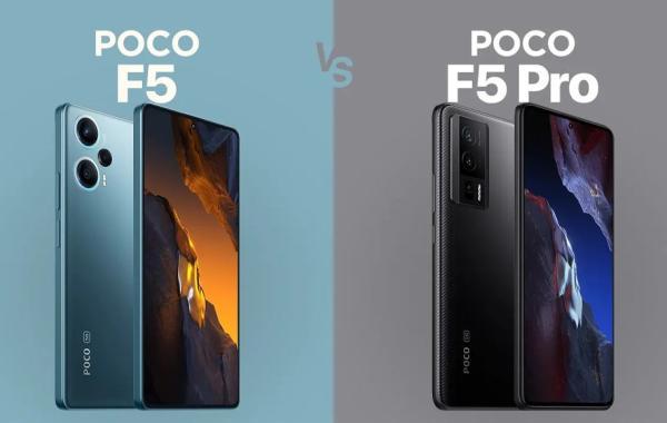 مقایسه پوکو F5 با F5 پرو؛ تفاوت کمی که احساس می شودمقایسه پوکو F5 و F5 پرو